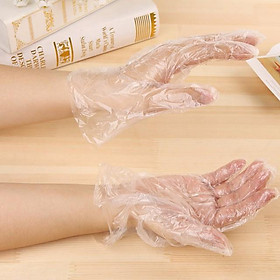 Mua Găng Tay Nilon Nhà Bếp Hộp 100 Cái Dùng 1 Lần Tiện Lợi - Hàng Chất Lượng