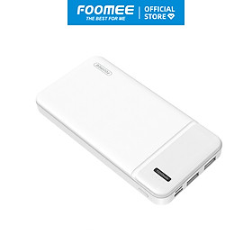 Mua Pin Sạc Dự Phòng 10000mAh FOOMEE RC10 - Màu Đen/Trắng - Sạc 2 Thiết Bị Cùng Lúc - Hàng chính hãng