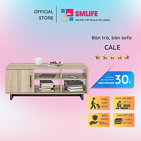 Mua Bàn sofa phòng khách bằng gỗ công nghiệp SMLIFE Cale