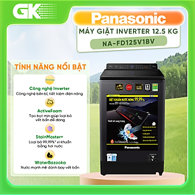 Mua Máy giặt Panasonic Inverter 12.5 Kg NA-FD125V1BV Mới 2021 - Hàng chính hãng (chỉ giao HCM)
