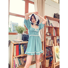 Đầm xanh ngọc Bluebell Dress Gem Clothing SP006200