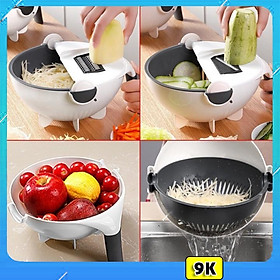 Mua Bộ Nạo Rau Củ Quả Thông Minh Kèm Rổ Đựng Đa Năng Tiện dụng