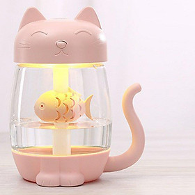 Mèo Máy Phun Sương Tạo Độ Ẩm 3 Trong 1 Đèn USB Đèn Ngủ Mèo Móng Vuốt Máy Phun Sương Tạo Độ Ẩm Có Thể Được Sử Dụng Cho Bàn Làm Việc Cao Cấp nhà Phòng Ngủ