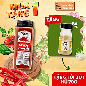 Ớt Bột Hàn Quốc Tự Nhiên Vipep Hũ Nhựa 450g