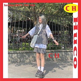 sét bộ đồ nam nữ, sét gile ba món, áo phông basic trơn chất cotton sét bộ đùi gile ba lỗ unisex freesize giá rẻ