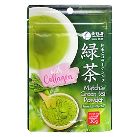 Bột Trà Xanh Yanoen Matcha Collagen 30g