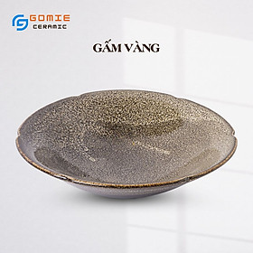 Bát Tô Loe Viền Hoa Xanh Hoả Biến - Bát Tô Loe - Bát Tô Viền Hoa Xanh Đẳng Cấp D21xC9cm