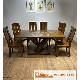 Mua Bộ bàn ăn mẫu hiện đại gỗ sồi 6 ghế BA89