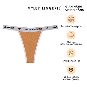 Quần Lót Nữ Lọt Khe Sexy Melange Cao Cấp Không Sườn Active Miley Lingerie FMS-67