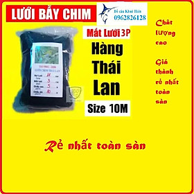 Lưới bẫy chimcao 5m 5 dây 4 túi, sợi 11, mắt lưới 4cm đồ dài tùy chọn siêu nhạy - lưới bẫy chim sẻ