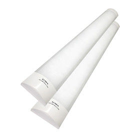 2 Đèn bán nguyệt 60cm tuyp Led 18w nguyên bộ liền máng Posson LTC-60x