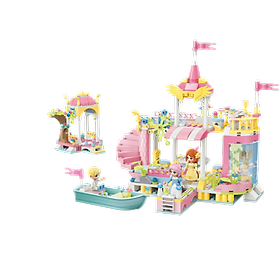 Đồ chơi - KEEPPLAY - 36013 Bộ đồ chơi xếp hình mô hình Princess's Boat Tour (KT 22.5x16.8x21cm)