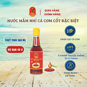 Nước mắm nhỉ cá cơm Hương Phú 40 độ đạm