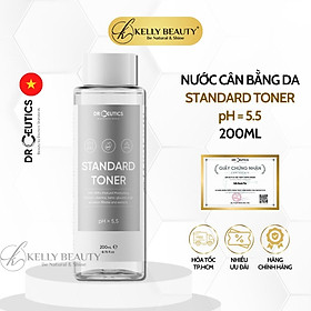 Standard Toner DrCeutics - Dung Dịch Cân Bằng Da, Cấp Ẩm Làm Dịu Mọi Làn Da - Kelly Beauty