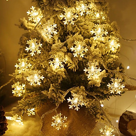 Mua Dây Đèn Nháy Led Trang Trí Hình Bông Tuyết - Size to - Đèn Trang Trí Tiệc Sinh Nhật Tết Lễ Cưới