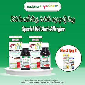 TPBVSK Special Kid Anti-Allergies - Hỗ trợ làm giảm các triệu chứng của dị ứng mẩn ngứa, nổi mề đay (125ml) [Siro – Nhập khẩu Pháp]