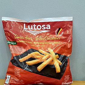 Khoai tây đông lạnh sợi lớn Potato Chips Lutosa 450g