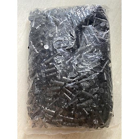 Nút nhựa chặn dây nón/ áo khoác loại 1 lỗ hình ống nhỏ