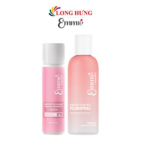 Nước thần dưỡng sáng và căng mọng da Emmié by HappySkin Brightening Plumping Solution Essence (150ml/230ml) - Hàng chính hãng