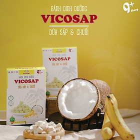 Bánh dinh dưỡng Dừa Sáp & Chuối - Vicosap