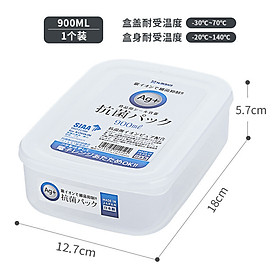 Hộp đựng thực phẩm kháng khuẩn Ag+ - Hàng Nội Địa Nhật Bản