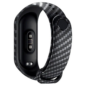 Xiaomi Miband 7 - Dây đeo thay thế carbon dành cho Xiaomi Miband 7/ Mi band 7