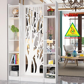 Mua Vách ngăn phòng khách nhà bếp - Vách ngăn liền kệ VNTK02A - Nội thất lắp ráp Viendong Adv