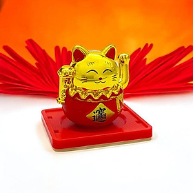 Tượng Mèo Thần Tài Vẩy Tay - WanLongDa 8018
