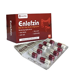 Thực Phẩm Chức Năng Enlefzin giúp giảm Viêm đại tràng, Đau bụng, Tiêu chảy, Ngộ Độc Thực phẩm và