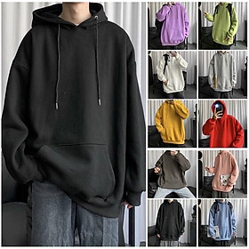 Áo Hoodie trơn cao cấp nón 2 lớp dày dặn