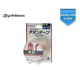Băng dán cơ giảm đau Phiten titanium tape roll PU710129
