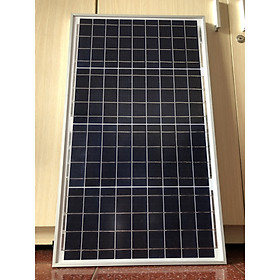 Mua Tấm Pin Năng Lượng Mặt Trời Poly 35W ( 12V - Màu xanh đen  khung nhôm chịu lực)
