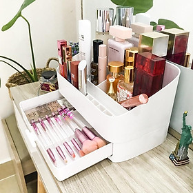 Mua KỆ MỸ PHẨM Siêu tiện ích Kệ có 2 tầng có thể tháo rời dễ dàng vệ sinh