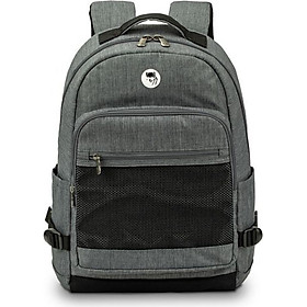 Balo laptop cao cấp 15.6 inch (Macbook 17inch) Mikkor The Eli Backpack chống thấm nước, ngăn đựng rộng rãi, ngăn đựng laptop riêng biệt, chống sốc, quai đeo vai được đệm foam PE dày êm thoải mái