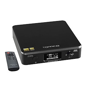 Thiết Bị Giải Mã Âm Thanh DAC Topping D50s Tặng Kèm Điều KHiển,Cáp - Hàng Chính Hãng