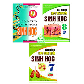 Hình ảnh Sách - Combo Bồi Dưỡng Học Sinh Giỏi Sinh Học Lớp 7-8-9 (HA)