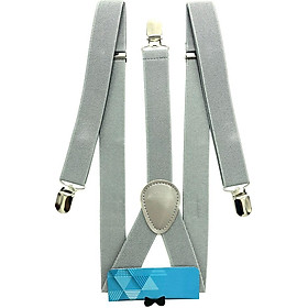 Dây Đai Giữ Quần Chữ Y - Màu xám trắng - dq003