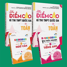 Nơi bán Combo Bí quyết chinh phục điểm cao Toán 12 (tập 1 + tập 2) + Ôn luyện thi trắc nghiệm Tiếng anh +Ngữ Văn - Giá Từ -1đ