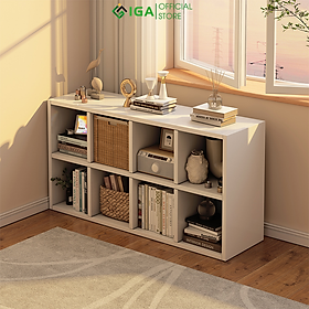 Kệ sách tổ ong 8 hộc để đồ decor phong cách Minimalism thương hiệu IGA - GA22