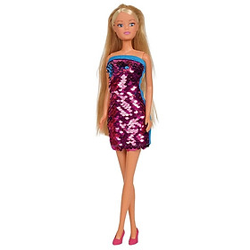 Đồ Chơi Trẻ Em Búp Bê Thời Trang Hoán Đổi, Steffi Love Swap 105733366 - Màu Hồng