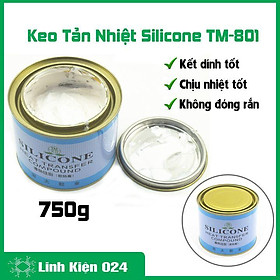 Keo Tản Nhiệt Silicone 750g Tianmu TM-801 Chất Kết Dính Chịu Nhiệt Độ Cao