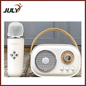 Mua LOA BLUETOOH KARAOKE MINI C20 PLUS KÈM 1 MIC - JL