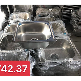 Mua Chậu rửa chén bát 1 hộc KT 42x37x20 cm