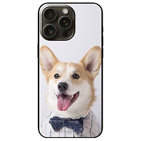 Ốp lưng dành cho Iphone 15 - Iphone 15 Plus - Iphone 15 Pro - Iphone 15 Pro Max - Cún Nơ Đen - Hàng Chính Hãng