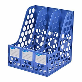 WJK9236L Giá hồ sơ 3 ngăn Guangbo (xanh)