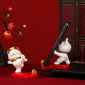 Mua Giá Đỡ Điện Thoại Mèo Thần Tài May Mắn Giá Đỡ Bàn Trang Trí  Giá Đỡ Điện Thoại Để Xe Oto