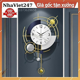 Mua Đồng Hồ Treo Tường trang trí Nhà Cửa  vật treo tường-Thân Kim Loại Mạ Qùa Tặng Đẹp Giá Rẻ-Ý Nghĩa-Bảo Hành 5 Năm