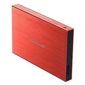 2.5" HDD Portable External  for Laptop - Red