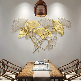 Mua Tranh Sắt Decor Trang Trí Lá Gingko - Tranh Treo Tường Cao Cấp
