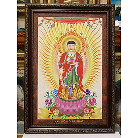 Tranh Phật A Di Đà - 217 ( 48x68 )